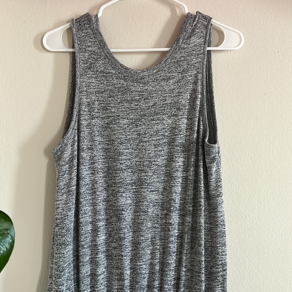 Utility sleeveless romper. - Picture 2 of 5